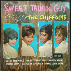 CHIFFONS Sweet Talkin' Guy (London Records ZGP 125) UK 1972 reissue LP of 1966 album (Vocal, Soul)
